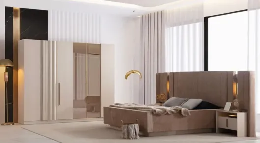 Product img 2, Vargas 6 Kapaklı Yatak Odası Takımı